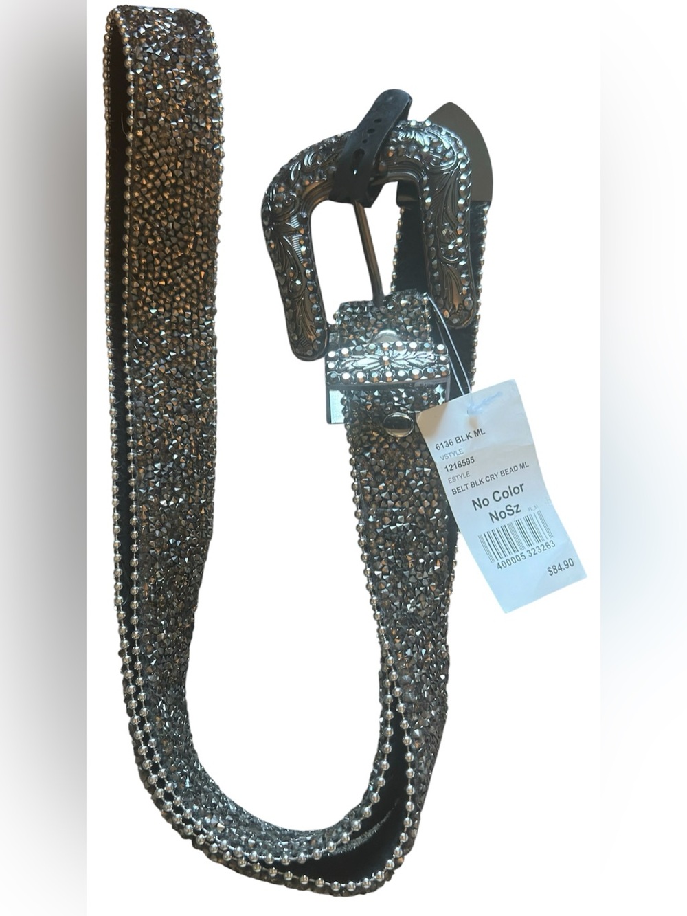 NOMAD Belt Black Style: Cry Bead Med/ Lg NWT